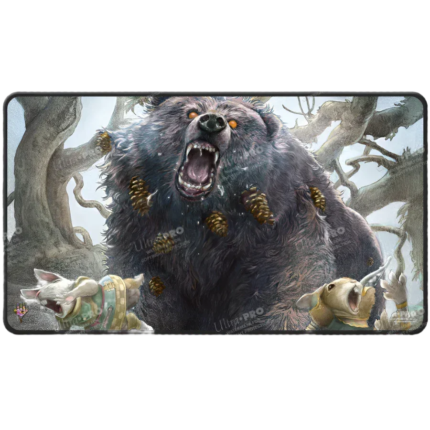 Ultra Pro – MTG: Bloomburrow – Lumra, Bellow of the Woods Black Stitched Playmat