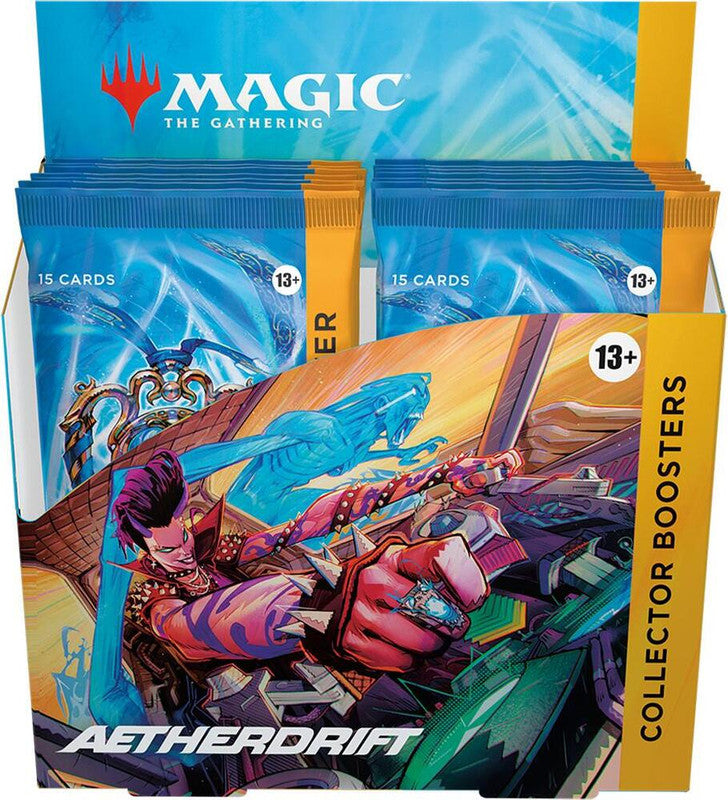 604253-in-1000x1000-1.jpg Magic the Gathering: Aetherdrift Collector Booster Box - Image 1