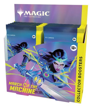 Image-1145.jpg Magic the Gathering: March of the Machine - Collector's Booster Box - Image 1