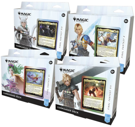 Magic: The Gathering - Universes Beyond - Final Fantasy - Collector Commander Deck - Bundle