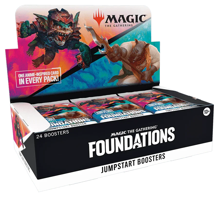 MTGFND_EN_DspBx_Jmp_01_01.png Magic: The Gathering - Foundations - Jumpstart 2025 Booster Box (24x Packs) - Image 1