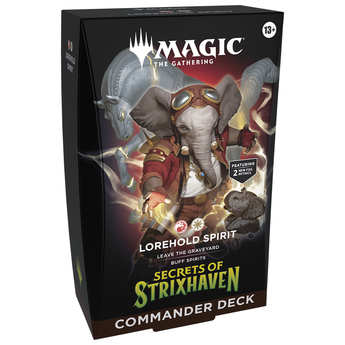 MTGSOS_EN_OtrBx_Cmndr_04_01_22135bfe-8301-4f0c-90b2-5590ca57ab57.png Magic: The Gathering - Secrets of Strixhaven - Commander Deck - Lorehold Spirit - Image 1