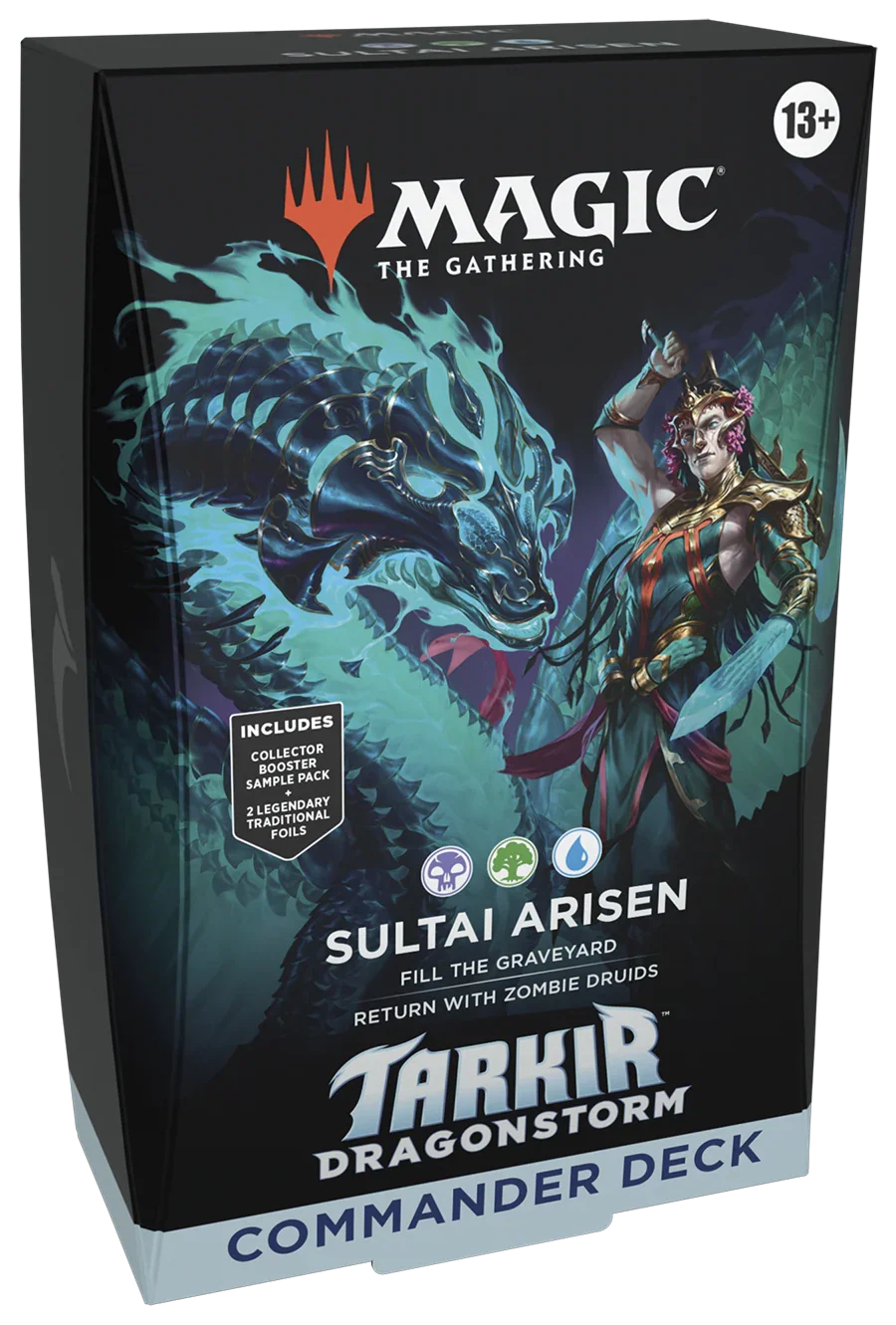 MTGTDM_EN_OtrBx_Cmndr_03_01.png Magic: The Gathering - Tarkir: Dragonstorm - Commander Deck - Sultai Arisen - Image 1