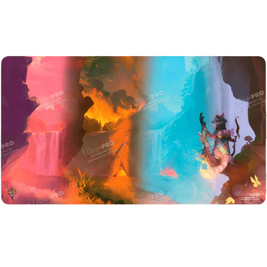 image1_47bdff95-988e-4528-9db2-ca560f1e3a01.png Ultra Pro - MTG: Bloomburrow - Season Lands: Mountain (Four Seasons) Playmat - Image 1