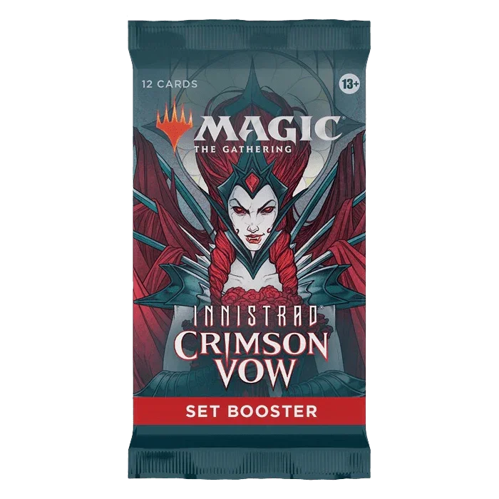 magic-the-gathering-innistrad-crimson-vow-set-booster-pack-the-card-vault.png Magic: The Gathering - Innistrad: Crimson Vow - Set Booster Pack - Image 1