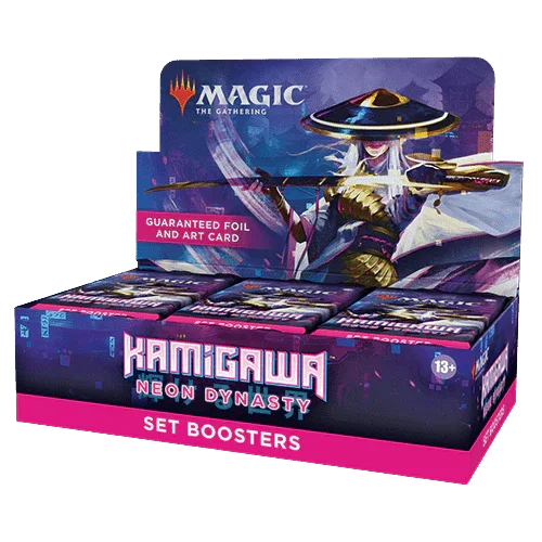 magic-the-gathering-kamigawa-neon-dynasty-set-booster-box-the-card-vault-1.png Magic: The Gathering - Kamigawa: Neon Dynasty - Set Booster Box (30x Packs) - Image 1