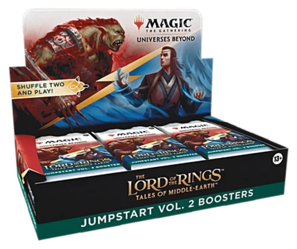 Magic: The Gathering - Universes Beyond - Lord of the Rings: Tales of Middle-Earth - Special Holiday Jumpstart Booster Box (18x Packs)