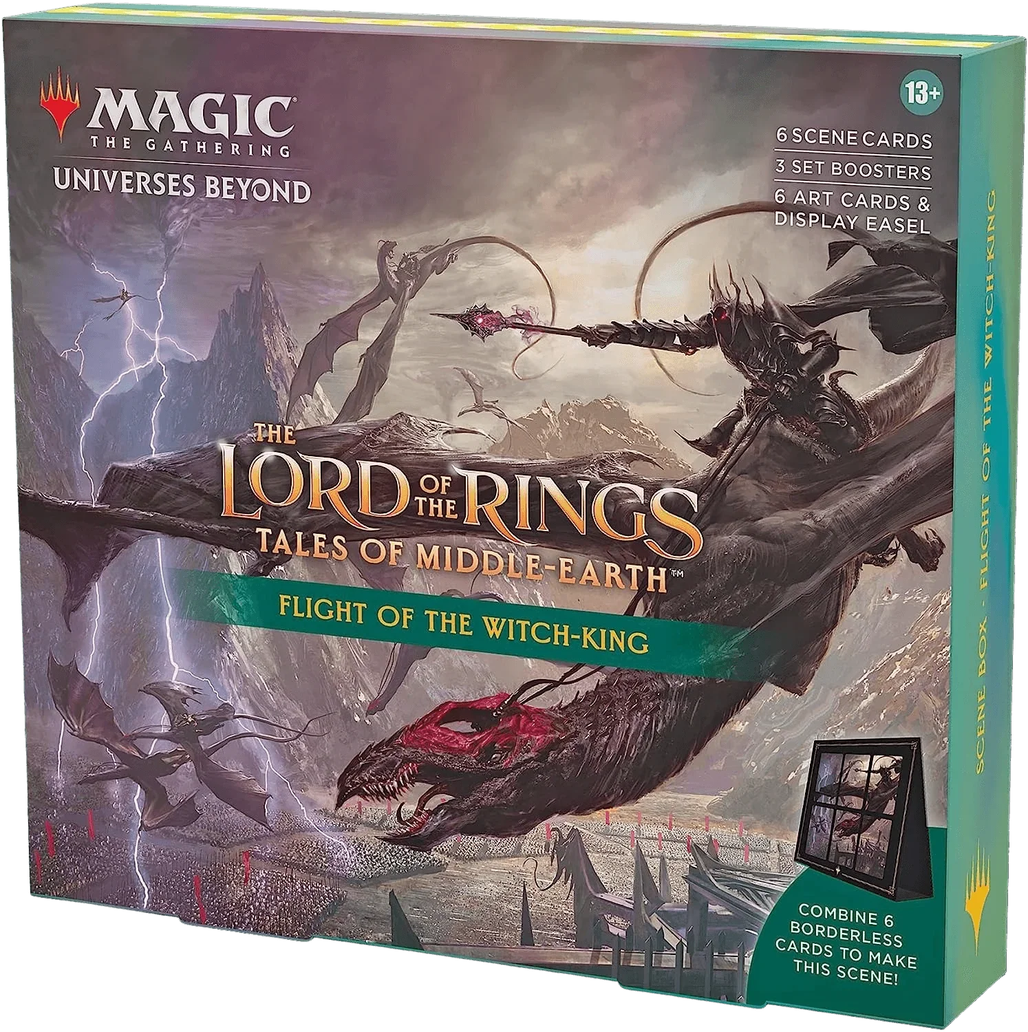 magic-the-gathering-lord-of-the-rings-tales-of-middle-earth-special-holiday-scene-box-the-card-vault-1.png Magic: The Gathering - Universes Beyond - Lord of the Rings: Tales of Middle-Earth - Special Holiday Scene Box - Image 1