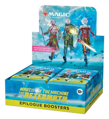 magic-the-gathering-march-of-the-machine-the-aftermath-epilogue-booster-box-24-packs-the-card-vault-1.png Magic: The Gathering - March Of The Machine: The Aftermath - Epilogue Booster Box (24x Packs) - Image 1