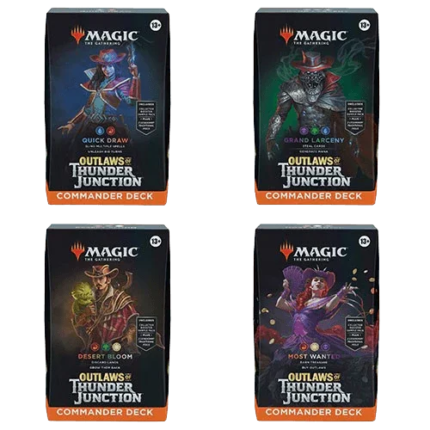 Magic: The Gathering - Outlaws of Thunder Junction - Commander Deck - Bundle