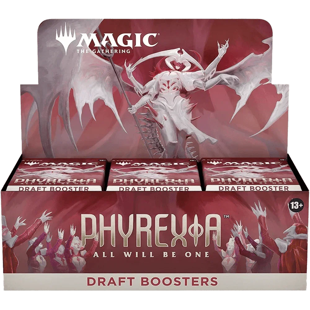 magic-the-gathering-phyrexia-all-will-be-one-draft-booster-box-36-packs-the-card-vault-1.png Magic: The Gathering - Phyrexia: All Will Be One - Draft Booster Box (36x Packs) - Image 1