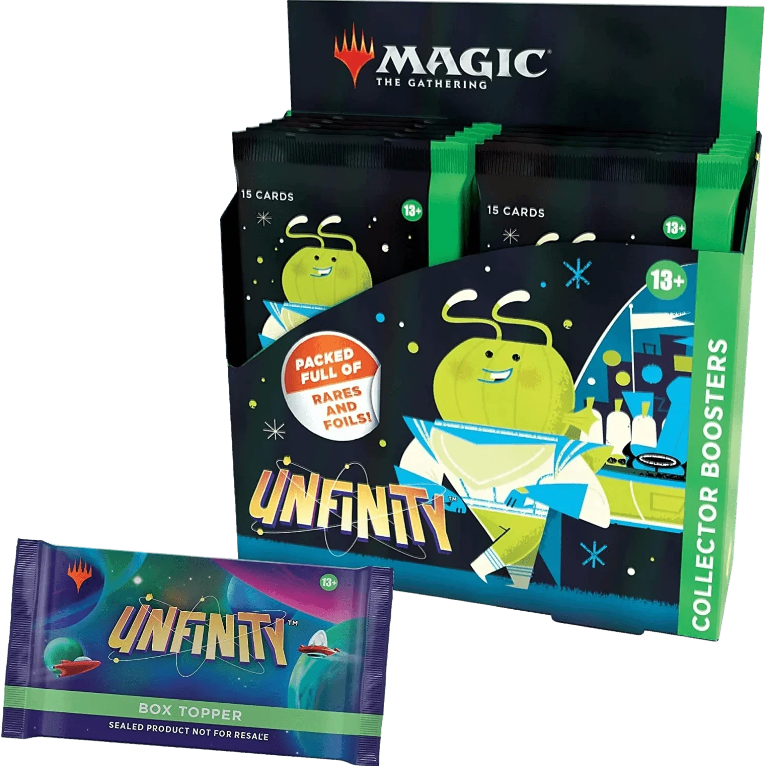magic-the-gathering-unfinity-collector-booster-box-the-card-vault-1.png Magic: The Gathering - Unfinity - Collector Booster Box (12x Packs) - Image 1