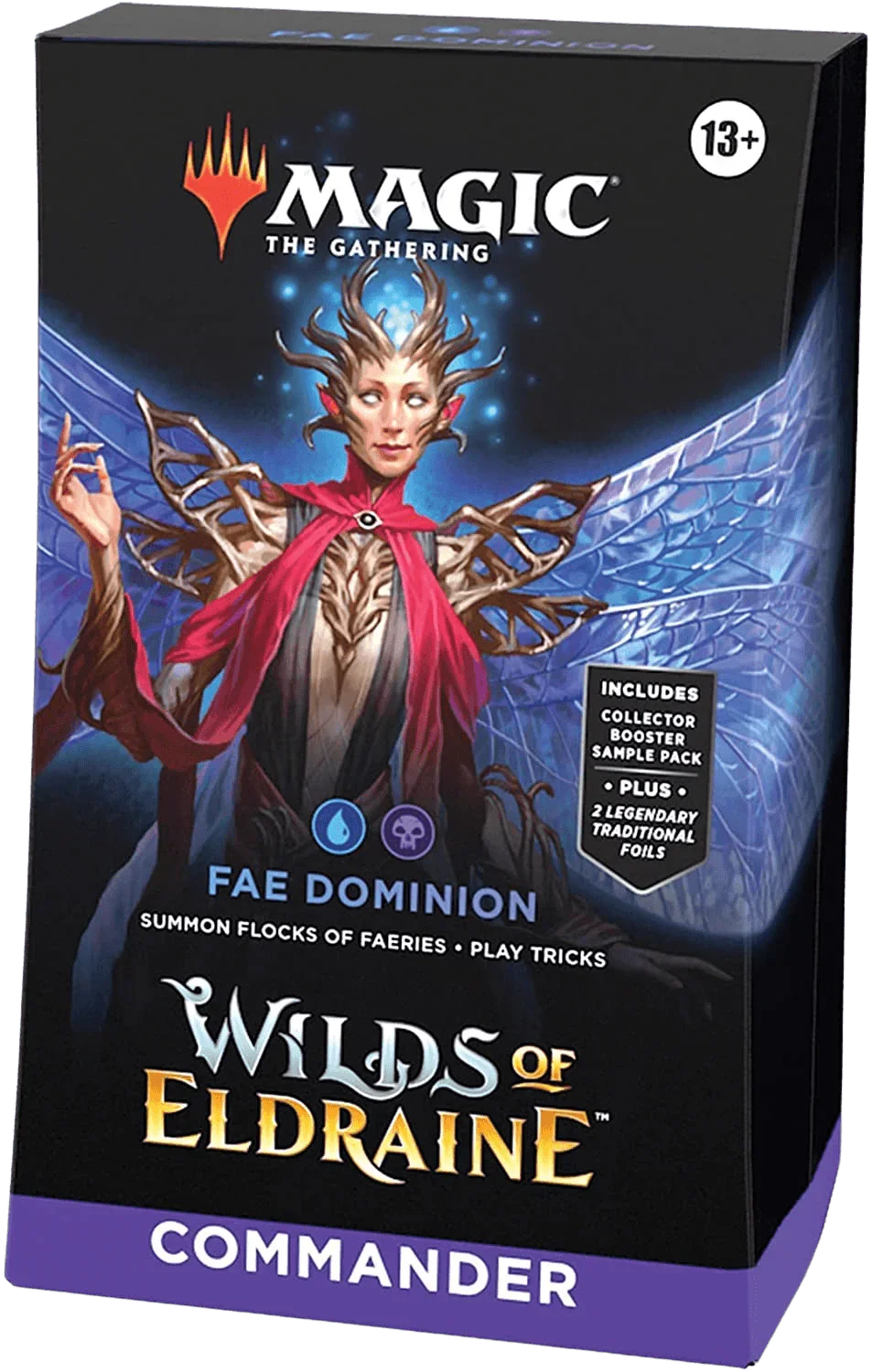 magic-the-gathering-wilds-of-eldraine-commander-deck-fae-dominion-the-card-vault.png Magic: The Gathering - Wilds of Eldraine - Commander Deck - Fae Dominion - Image 1