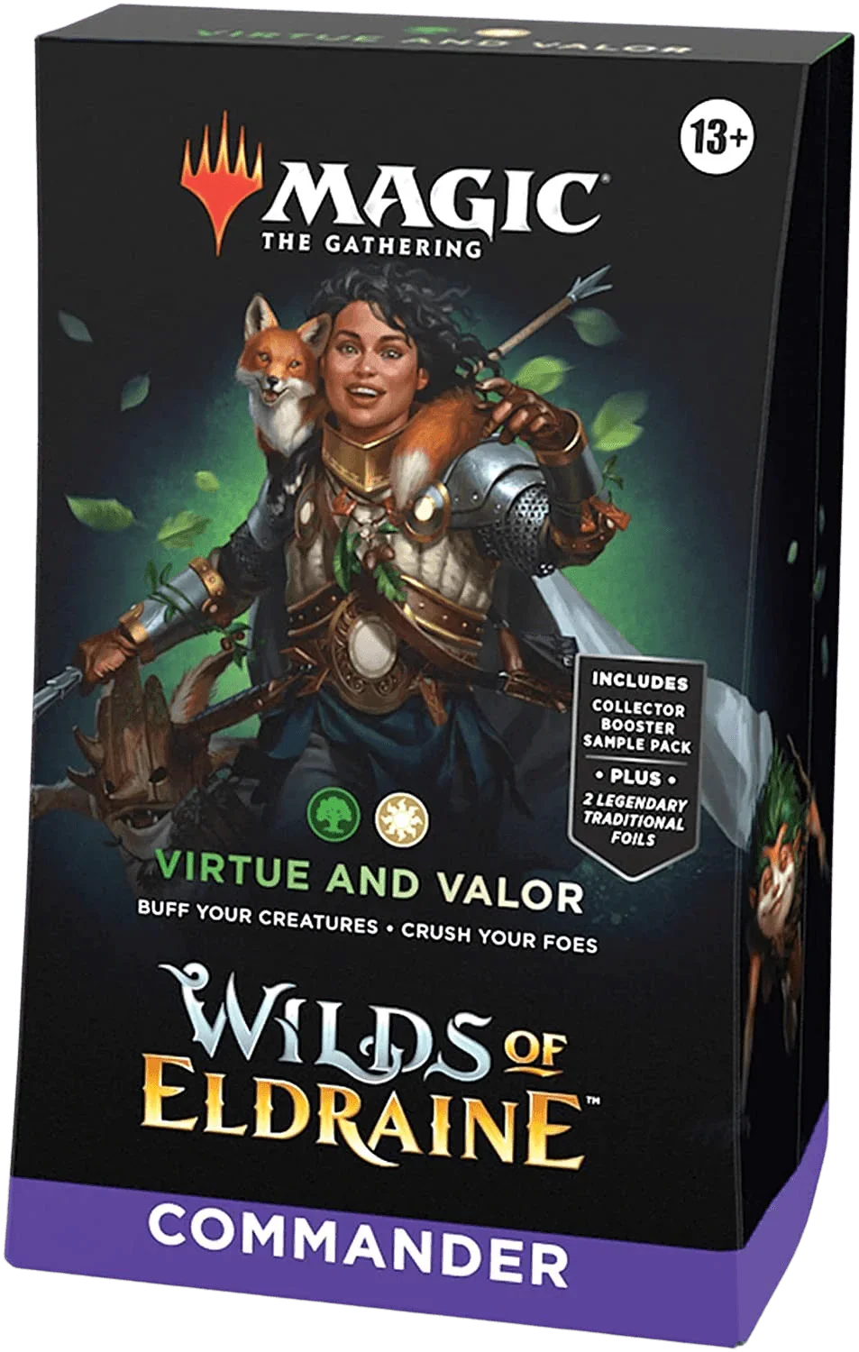 magic-the-gathering-wilds-of-eldraine-commander-deck-virtue-and-valor-the-card-vault.png Magic: The Gathering - Wilds of Eldraine - Commander Deck - Virtue and Valor - Image 1