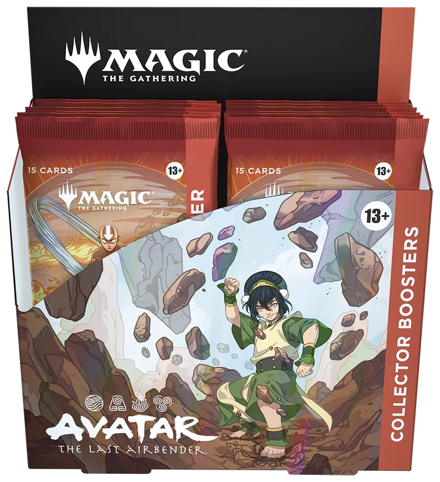 mtgtla_en_dspbx_clctr_01_02.png Magic: The Gathering - Universes Beyond - Avatar: The Last Airbender - Collector Booster Box (12x Packs) - Image 1
