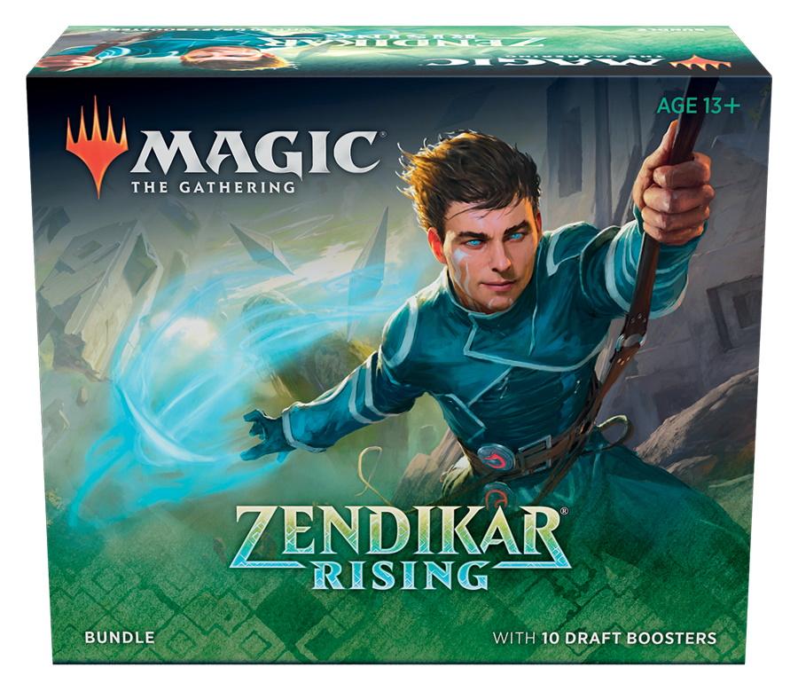 mtgzendikarrisingbundlefront_b4644528-4712-4b8d-a731-61b304e1f204.jpg Magic the Gathering: Zendikar Rising Bundle Box - Image 1