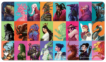 Ultra Pro - MTG: Commander Masters - Pop Collage White Stitched Playmat