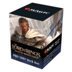 Ultra Pro - MTG: The Lord Of The Rings: Tales Of Middle-Earth - 100+ Deck Box 1 Featuring: Aragorn