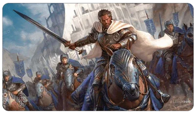 ultra-pro-mtg-the-lord-of-the-rings-tales-of-middle-earth-playmat-1-featuring-aragorn-the-card-vault.png Ultra Pro - MTG: The Lord Of The Rings: Tales Of Middle-Earth - Playmat 1 Featuring: Aragorn - Image 1