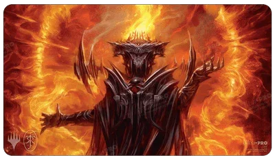 ultra-pro-mtg-the-lord-of-the-rings-tales-of-middle-earth-playmat-3-featuring-sauron-the-card-vault.png Ultra Pro - MTG: The Lord Of The Rings: Tales Of Middle-Earth - Playmat 3 Featuring: Sauron - Image 1